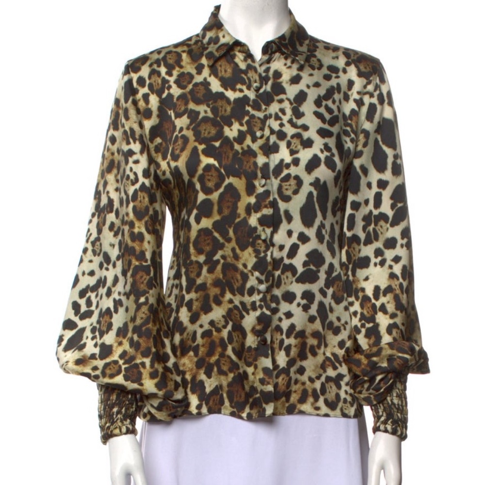 Alexis Leopard Print blouse